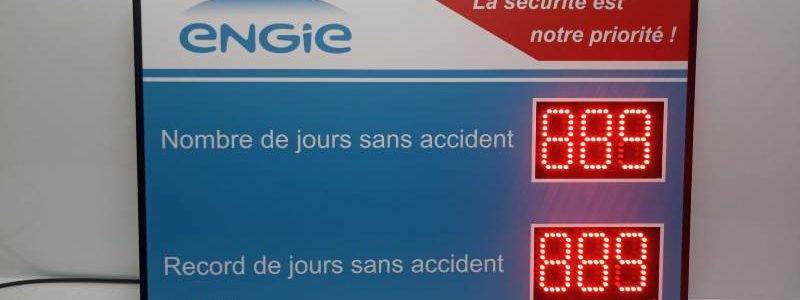 Affichage accident du travail