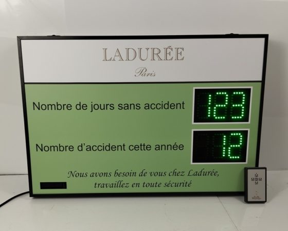 Nombre de jours sans accident