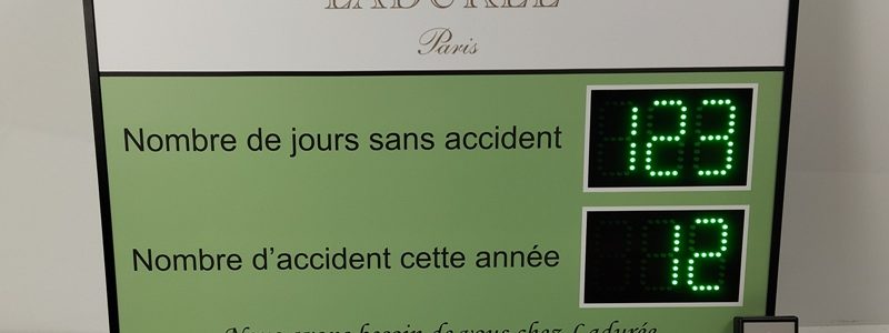 Nombre de jours sans accident