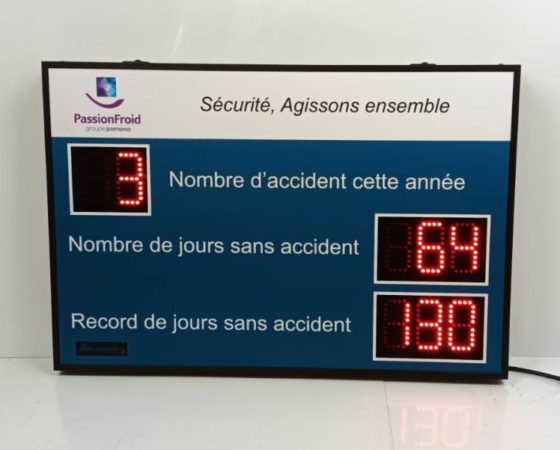 Affichage accident du travail