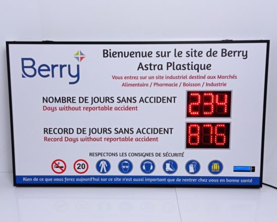 Affichage des accidents