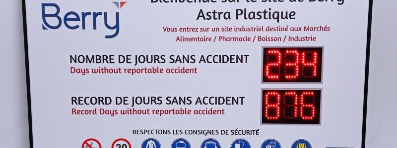 Affichage des accidents