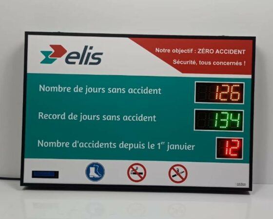 Nombre de jours sans accident