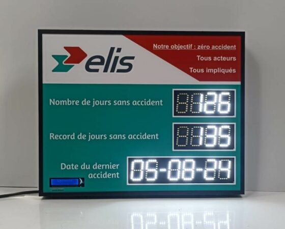 Nombre de jours sans accident